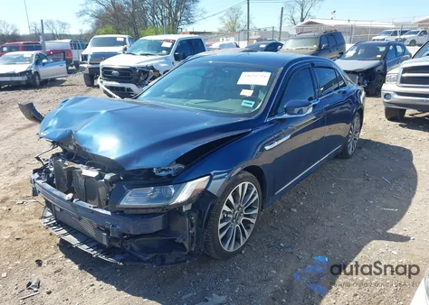 2017 Lincoln Continental Reserve z USA, uszkodzony, nr VIN 1LN6L9NC3H5600644